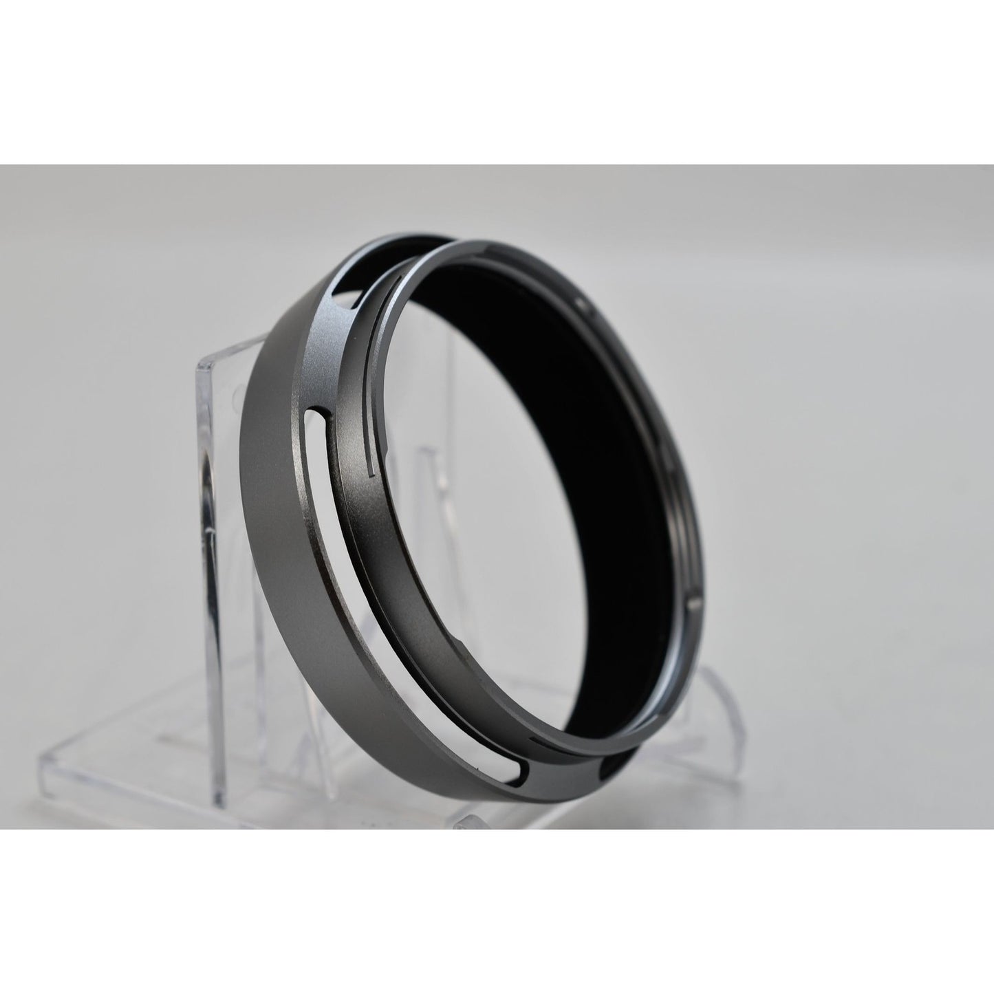 [Pre-owned] Fujifilm LH-X100 Lens Hood & AR-X100 Adapter Ring for FinePix X100 — Unused — Japan #2446