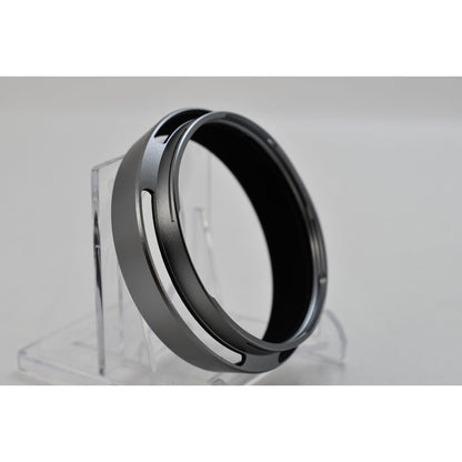 [Pre-owned] Fujifilm LH-X100 Lens Hood & AR-X100 Adapter Ring for FinePix X100 — Unused — Japan #2446