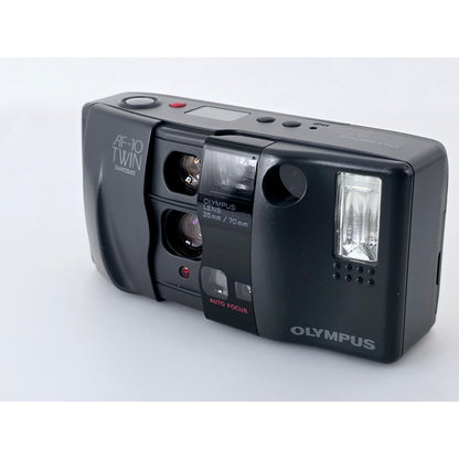 [Pre-owned] Olympus AF-10 TWIN QD Point & Shoot 35mm Film Camera — Near MINT — Japan #5143