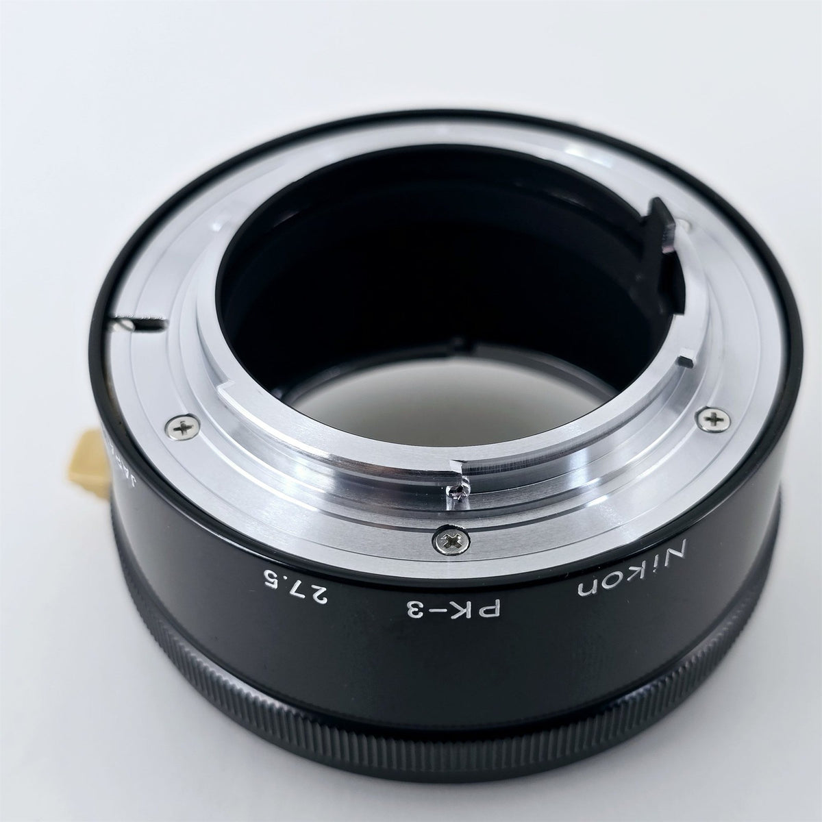 [Pre-owned] Nikon PK-3 Auto Extension Ring Tube 27.5 for F Mount SLR — Mint — Japan #5695