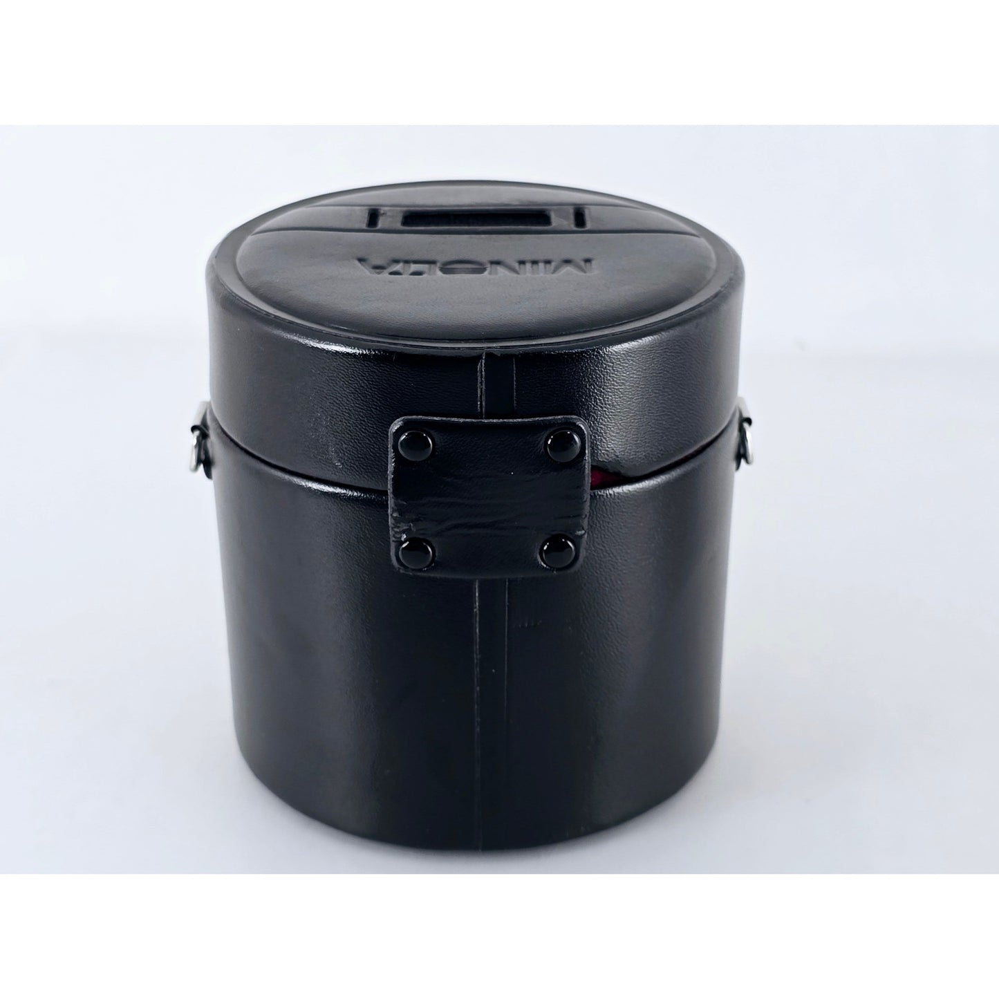 [Pre-owned] Minolta LH-1052 Lens Case for AF 16mm/2.8 Fisheye & 20mm/2.8 — MINT — Japan #4223