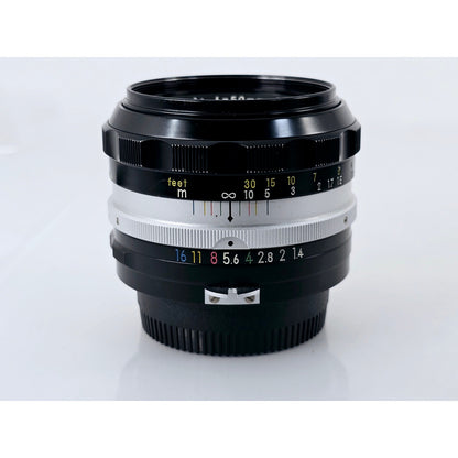 [Pre-owned] Nikon Non-Ai Nikkor-S.C Auto 50mm F1.4 MF Lens for F F2 — Near MINT — Japan #3125