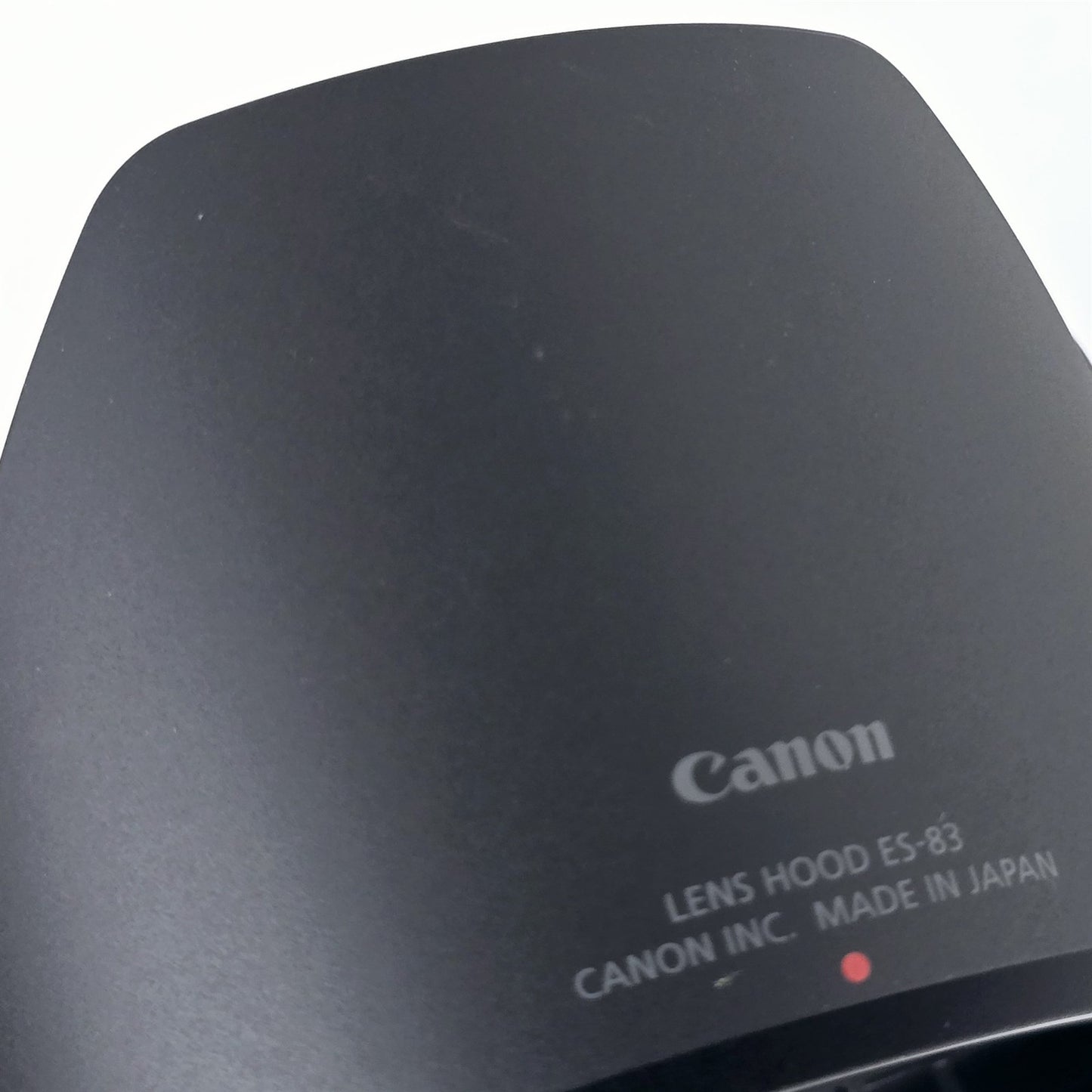 [Pre-owned] Canon ES-83 Lens Hood for RF 50mm f/1.2L USM — Top Mint — Japan #5281