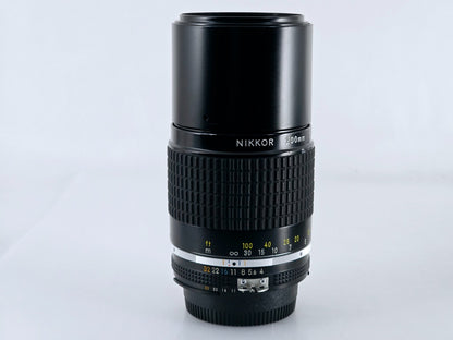🌸[Near MINT] Nikon Ai-s Ais Nikkor 200mm F4 MF Telephoto Lens From Japan