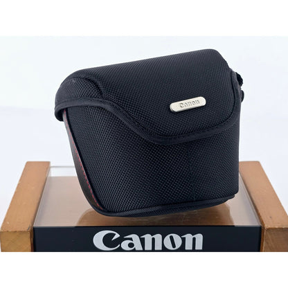 [Pre-owned] Canon PSC-3000 Digital Camera Soft Case (Black) — MINT — Japan #4863