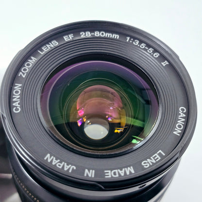 [Pre-owned] Canon EOS 1000 QD Film Camera with EF 28-80mm f/3.5-5.6 II AF Lens — Near MINT — Japan #4039