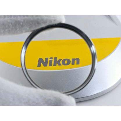 [Pre-owned] Nikon L39 52mm Chrome Frame Lens Filter — Near MINT — Japan #3795