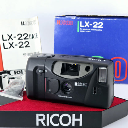 [Pre-owned] Ricoh LX-22 Point & Shoot 35mm Film Camera — Mint — Japan #5693