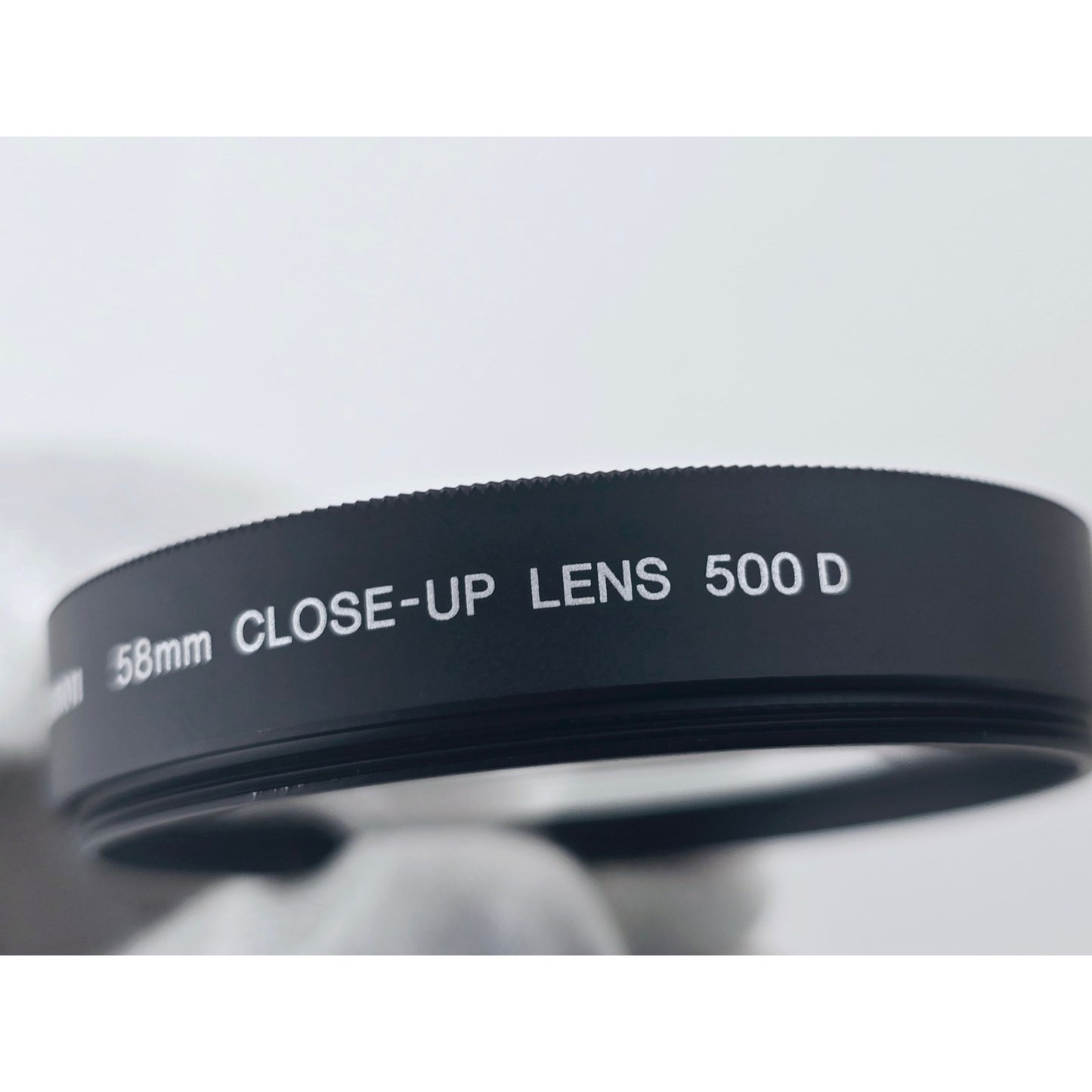 [Pre-owned] Canon 58mm Close-up Lens 500D Macro Filter for EF FD Lens — MINT — Japan #4634