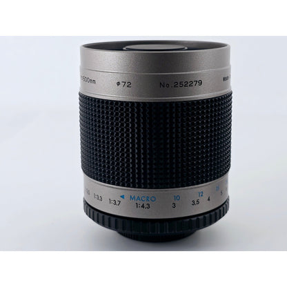 [Pre-owned] Kenko MC 500mm F8 Mirror Lens — Near MINT+++ — Japan #4505