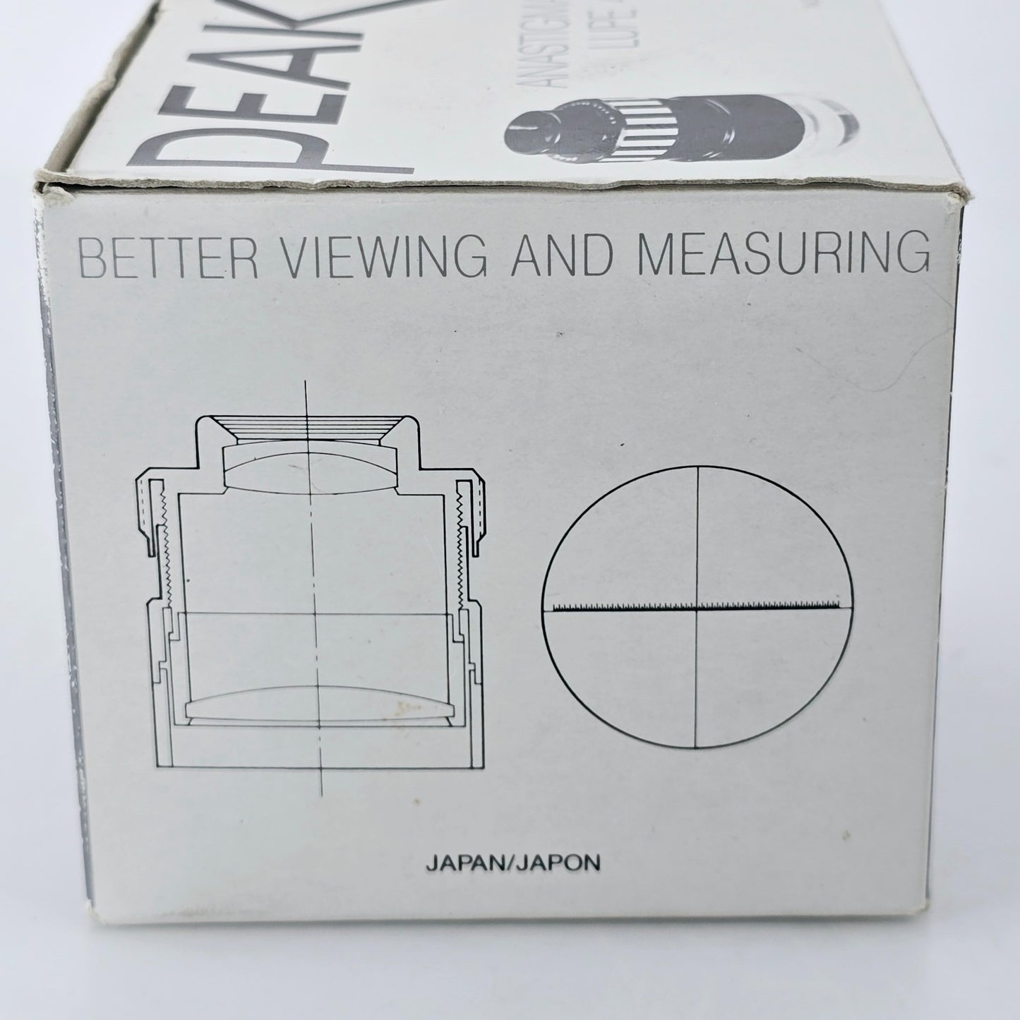 🌸[Near MINT] Peak Anastigmat Lupe Loupe 4x Magnifier No.1990 From JAPAN