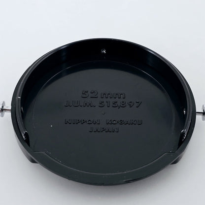 [Pre-owned] Nikon Nikkor 52mm Front Lens Cap Pin-Type Clip-On — Mint — Japan #5530