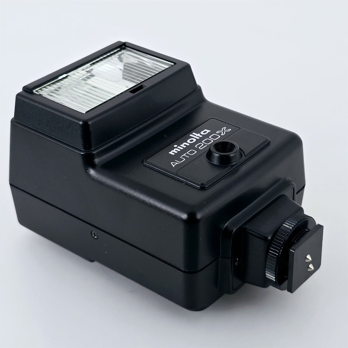 [Pre-owned] Minolta Auto 200X Shoe Mount Flash for XG XD Series — Mint — Japan #5716