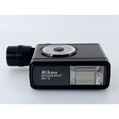 [Pre-owned] Nikon Speedlight SB-12 Shoe Mount Flash for F3 HP — Near MINT+++ — Japan #5125