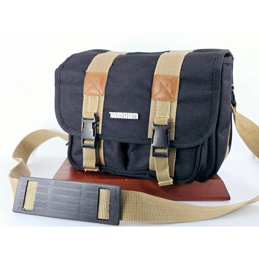 [Pre-owned] Genuine Tamron Camera Lens Shoulder Bag — Near MINT — Japan #4805