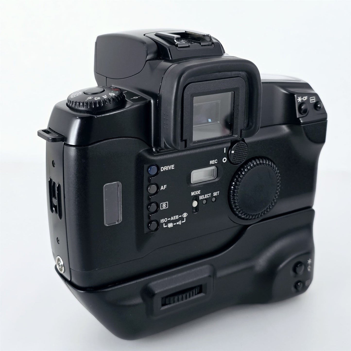 [Pre-owned] Canon EOS 5 QD 35mm Film Camera w/ Vertical Grip VG10 — Near Mint — Japan #5406
