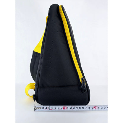 [Pre-owned] Genuine Nikon Camera Shoulder Bag Black/Yellow — MINT — Japan #5067