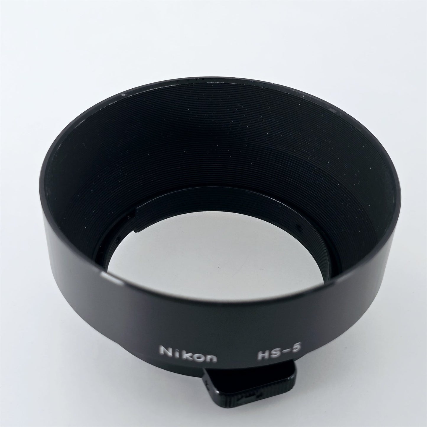 [Pre-owned] Nikon HS-5 Snap-On Lens Hood for Nikkor 50mm f/1.4 — Near Mint+++ — Japan #5461