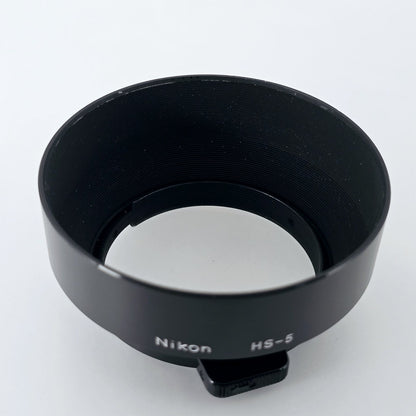 [Pre-owned] Nikon HS-5 Snap-On Lens Hood for Nikkor 50mm f/1.4 — Near Mint+++ — Japan #5461