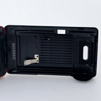 [Pre-owned] Konica K-mini Red Compact 35mm Point & Shoot Film Camera — Top Mint — Japan #5245