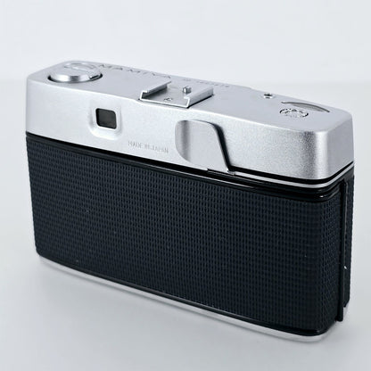 [Pre-owned] Mamiya EE 35mm Film Camera Silver — Near Mint — Japan #5672