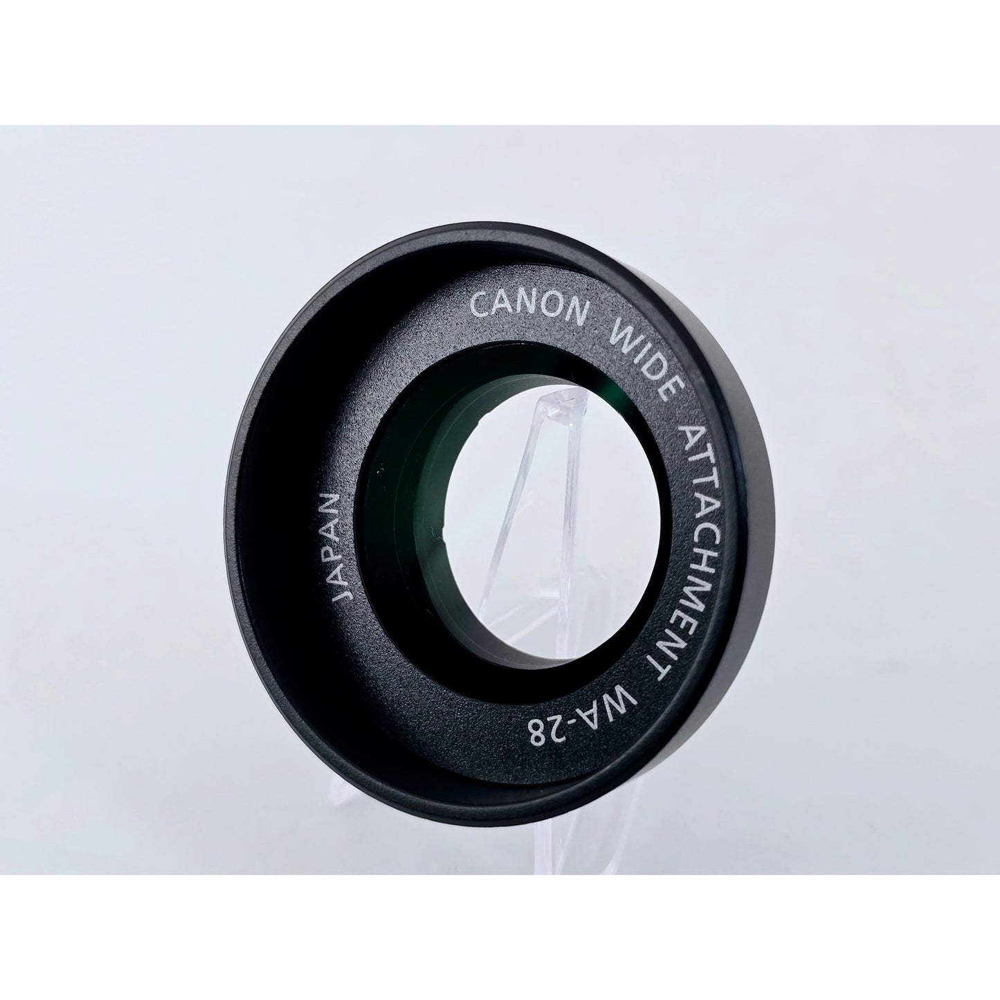 [Pre-owned] Canon WA-28 Wide Attachment Lens for Camcorder — Near MINT — Japan #3841