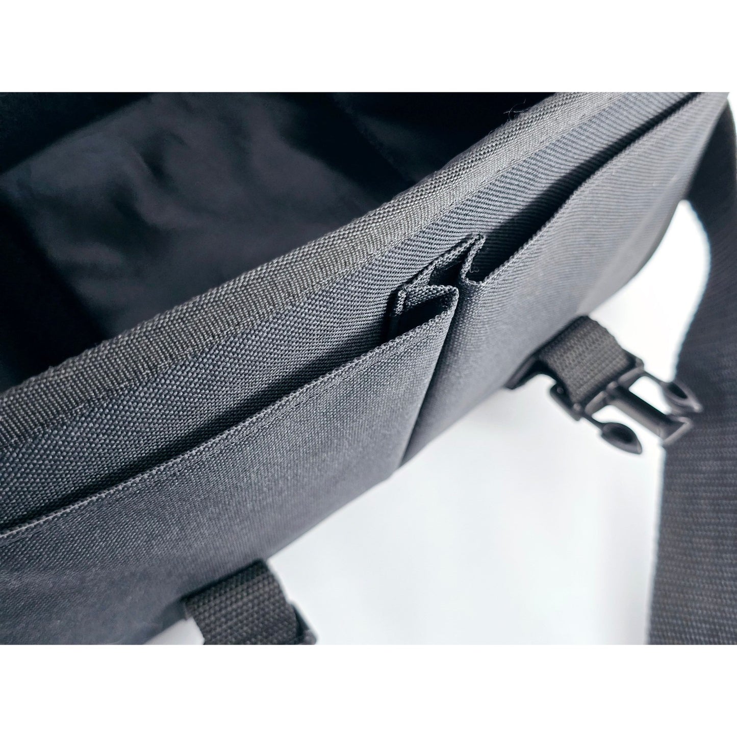 [Pre-owned] Genuine Pentax Camera Lens Shoulder Bag Nylon Black — MINT — Japan #4789