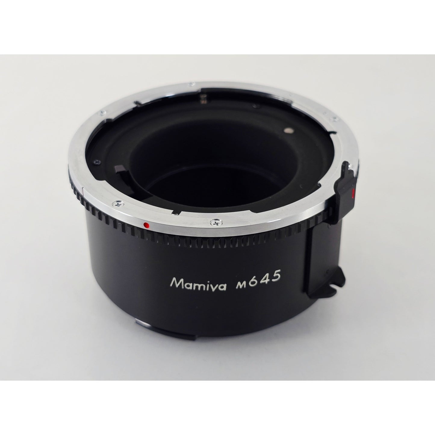 [Pre-owned] Mamiya M645 Auto Extension Ring No.3-S for M645 80/1.9 80/2.8 — Top MINT — Japan #4532