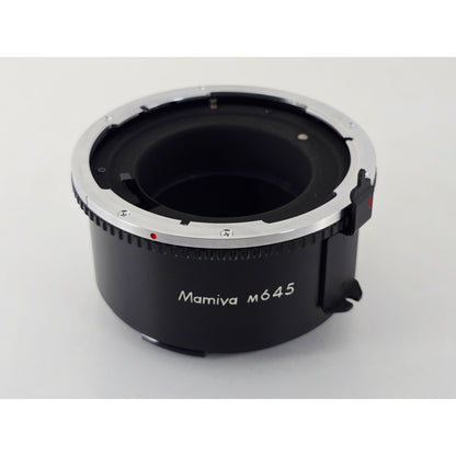 [Pre-owned] Mamiya M645 Auto Extension Ring No.3-S for M645 80/1.9 80/2.8 — Top MINT — Japan #4532