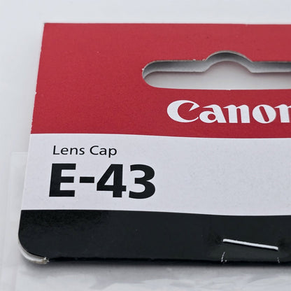 [Pre-owned] Canon E-43 Front Lens Cap 43mm for EF-M 22mm STM — Unused — Japan #5293