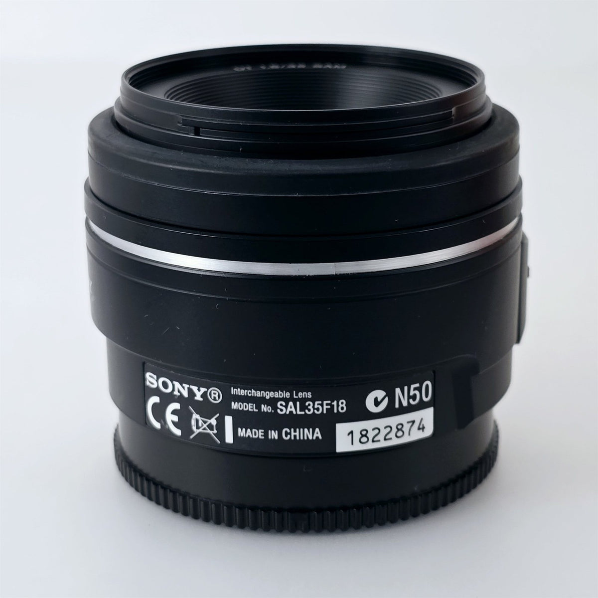 [Pre-owned] Sony DT 35mm f/1.8 SAM SAL35F18 AF Prime Lens Alpha A-Mount — Mint — Japan #5550