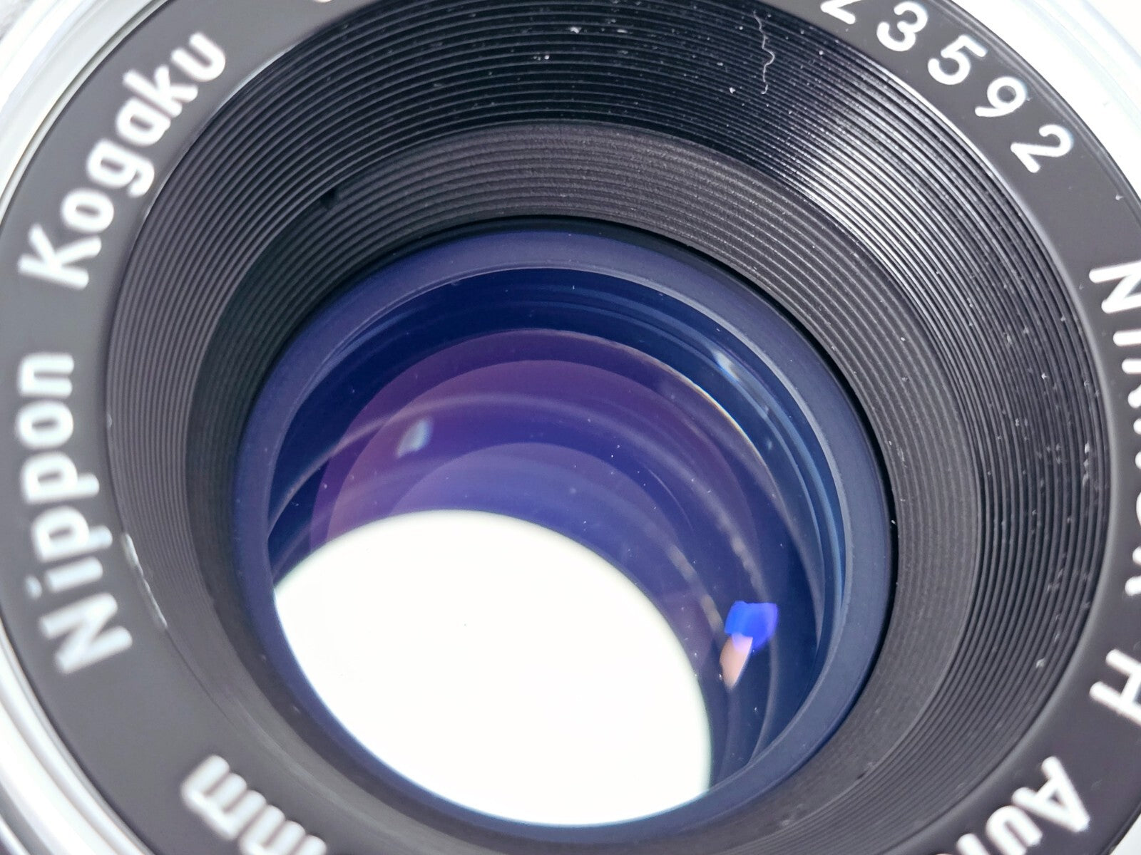 🌸[Near MINT] Nikon Non Ai Nikkor-H Auto 50mm F2 Standard MF Lens From Japan