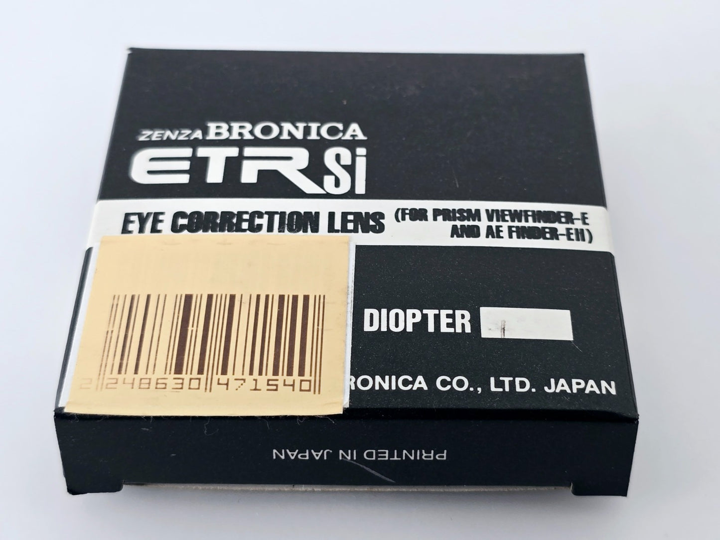 [Pre-owned] Bronica Eye Correction Lens Diopter +1.5 Viewfinder — Near Mint — Japan #5042