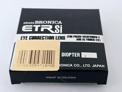 [Pre-owned] Bronica Eye Correction Lens Diopter +1.5 Viewfinder — Near Mint — Japan #5042