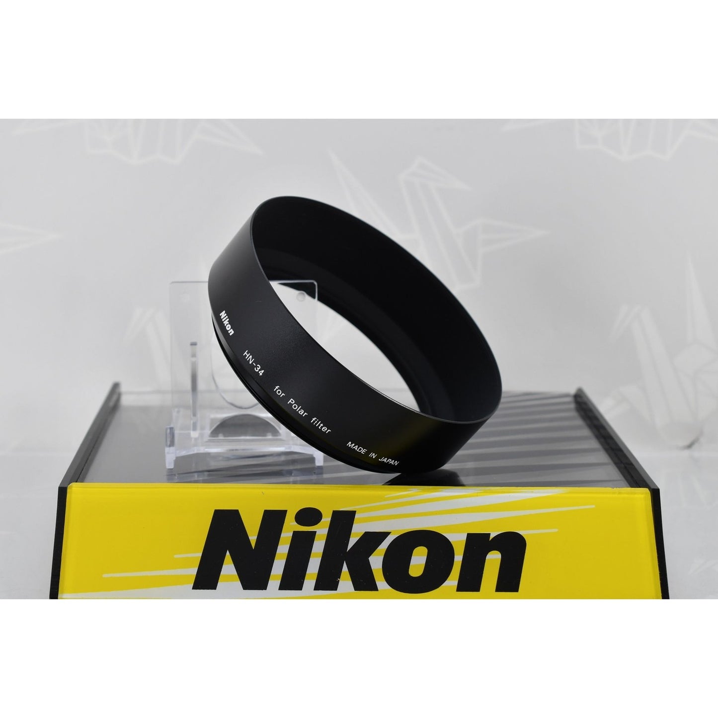 [Pre-owned] Nikon HN-34 Lens Hood for 77mm Circular Polarizing Filter — MINT — Japan #2183