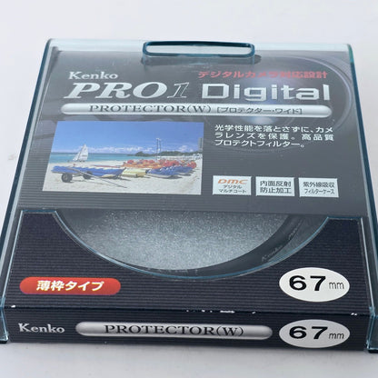 [Pre-owned] Kenko Pro1D Digital Protector (W) / MC Neo 67mm Filter — Near MINT — Japan #4277