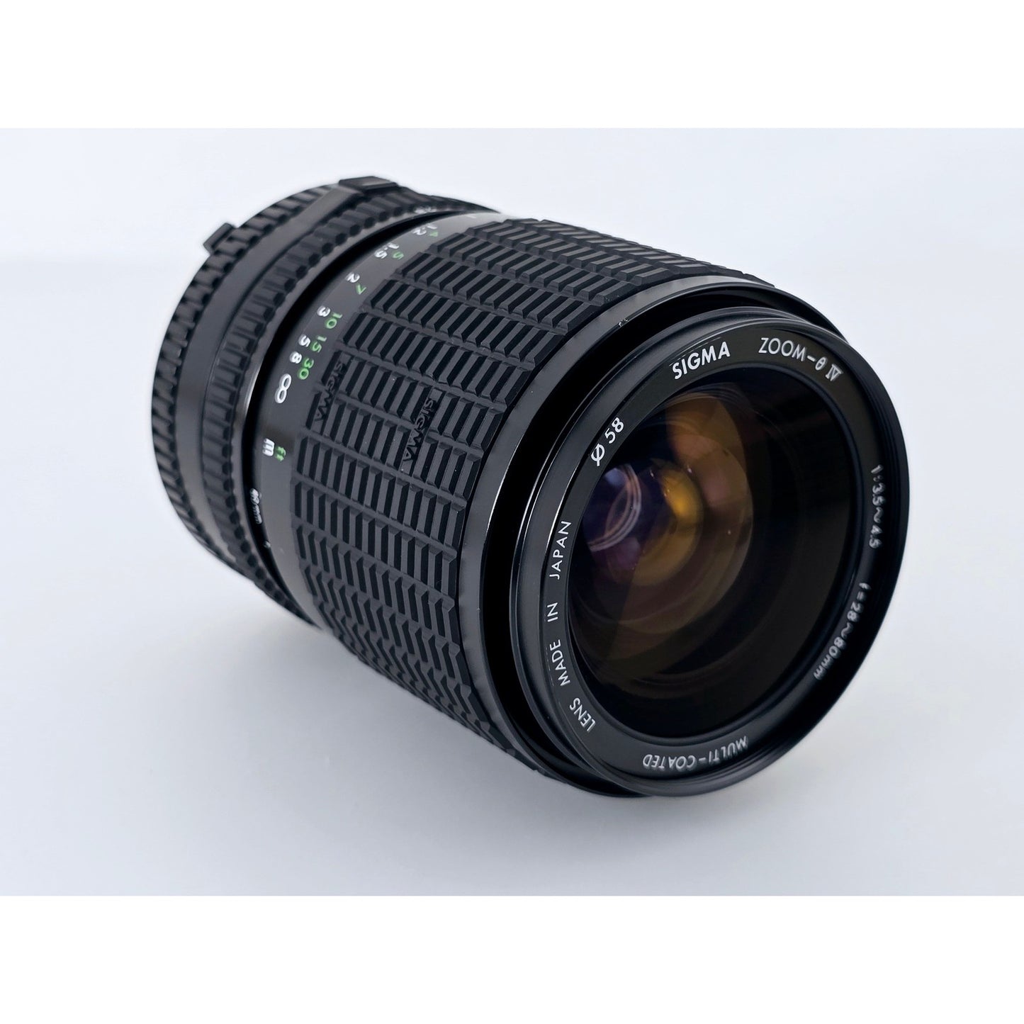 [Pre-owned] Sigma Zoom θ IV 28-80mm F3.5-4.5 MF Lens for Minolta SR MD — Near MINT — Japan #4791