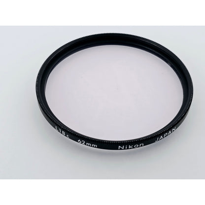 [Pre-owned] Nikon L1Bc 62mm UV Lens Filter — Near MINT — Japan #4883