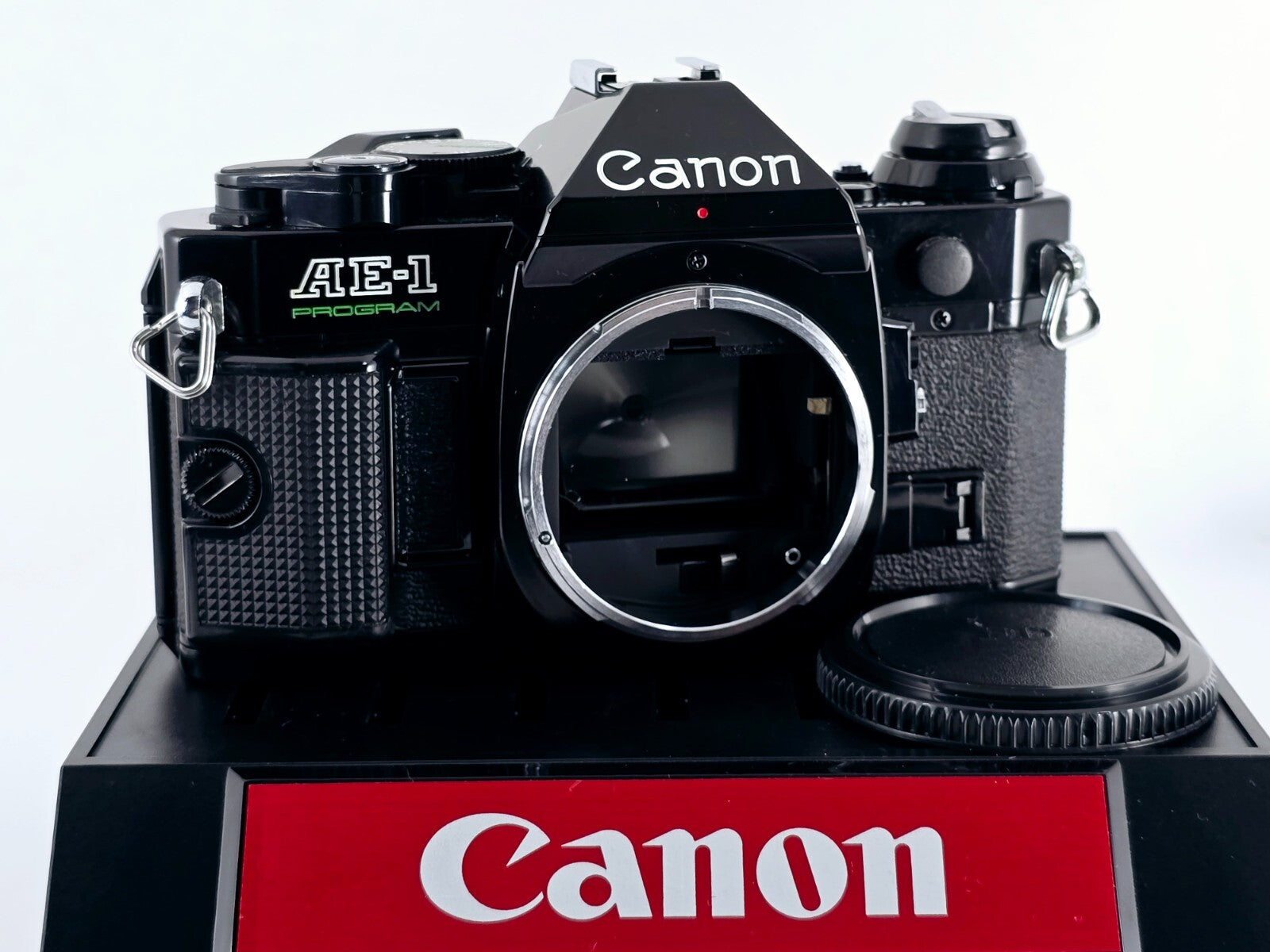 Read🌸[FOR PARTS or REPAIR] Canon AE-1 Program Black SLR 35mm Film Camera Japan