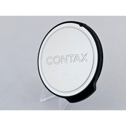 [Pre-owned] Contax GK-B Body Cap & GK-41 46mm Front Lens Cap for G1 G2 — Top MINT — Japan #4180