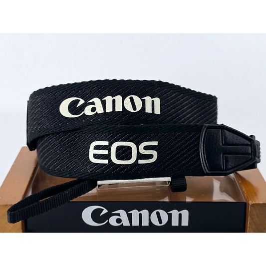 [Pre-owned] Canon Genuine EOS Camera Neck Shoulder Strap 1.57in (4cm) — MINT — Japan #4817