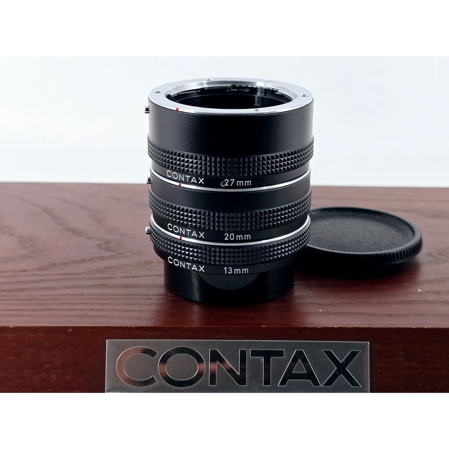 [Pre-owned] Contax Auto Extension Tube Set 13mm 20mm 27mm — Top MINT — Japan #4918