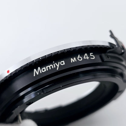 [Pre-owned] Mamiya M645 Auto Extension Ring No.1 Macro Tube for 645 Super Pro — Mint — Japan #5282