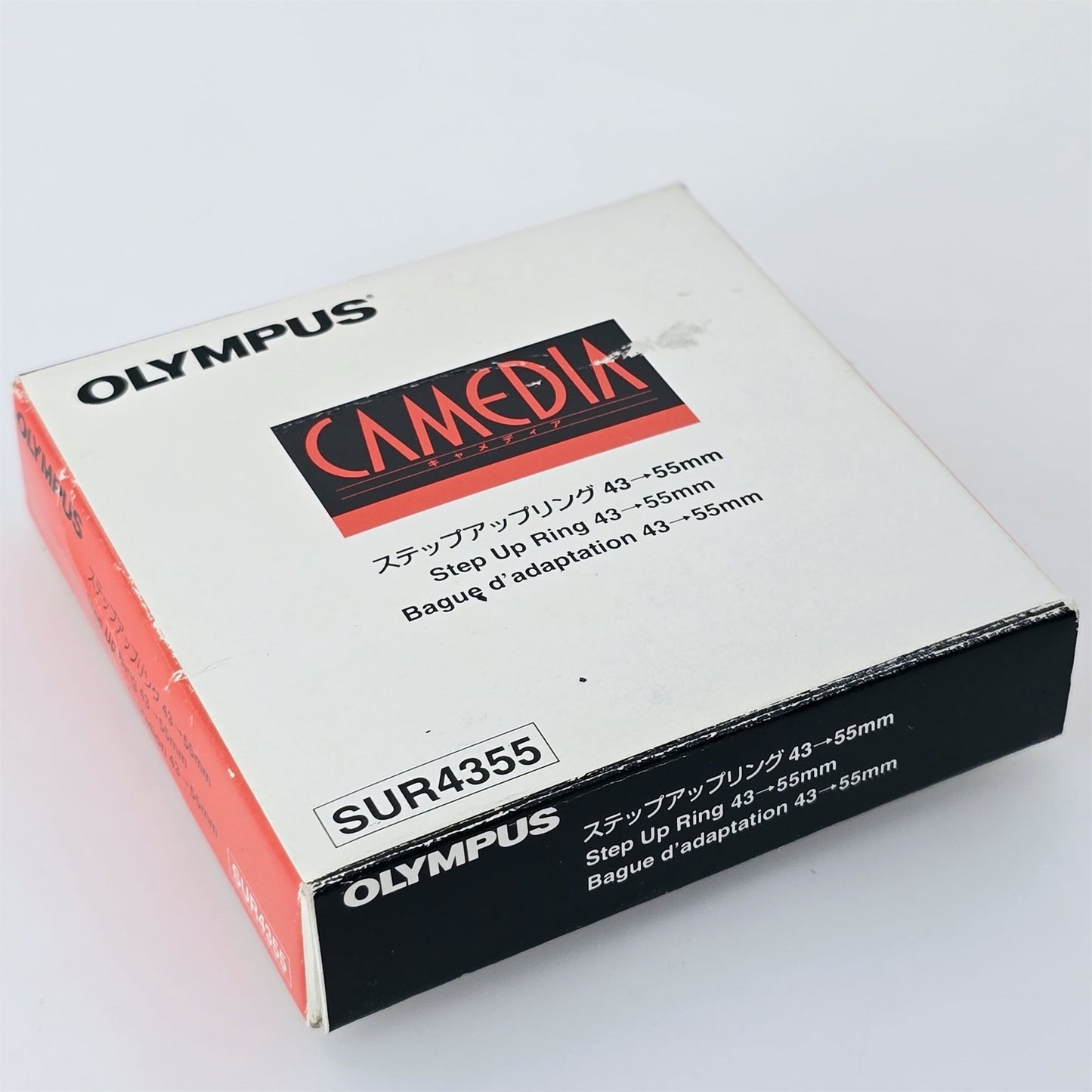 [Pre-owned] Olympus Step Up Ring 43mm to 55mm Filter Adapter — Mint — Japan #5525