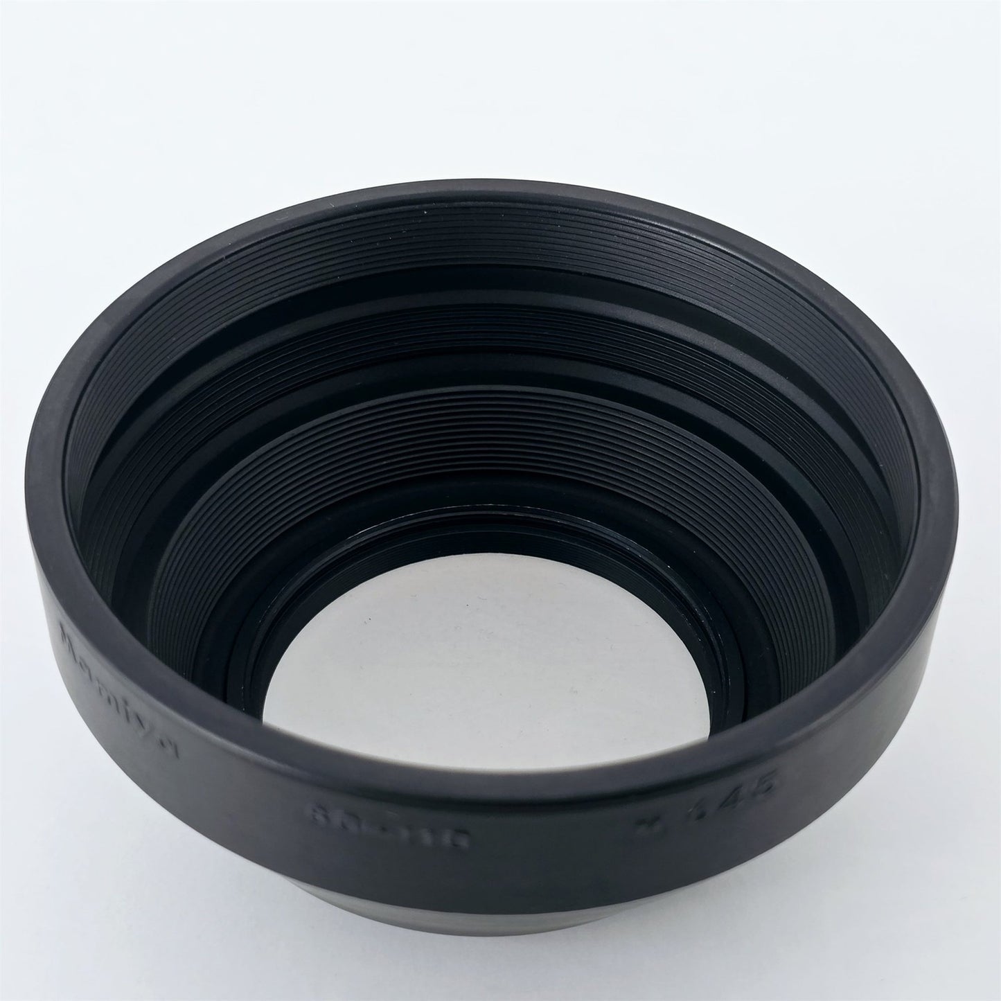 [Pre-owned] Mamiya 58mm Rubber Lens Hood for M645 Medium Format — Near Mint+++ — Japan #5359