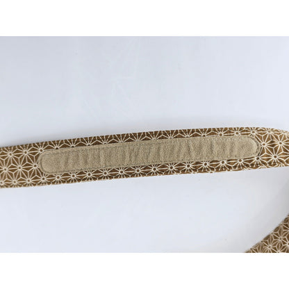 [Pre-owned] Nikon Japanese Hemp Leaf Pattern Camera Strap 3.2cm (1.3in) — Unused — Japan #2911