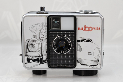 Extremely RARE! "Railroad 100th Anniversary" Ricoh Auto Half E Film Camera JAPAN
