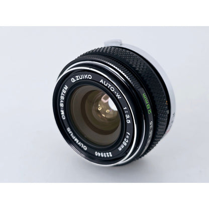 [Pre-owned] Olympus G.Zuiko Auto-W 28mm F3.5 MF Lens — Near MINT — Japan #4363