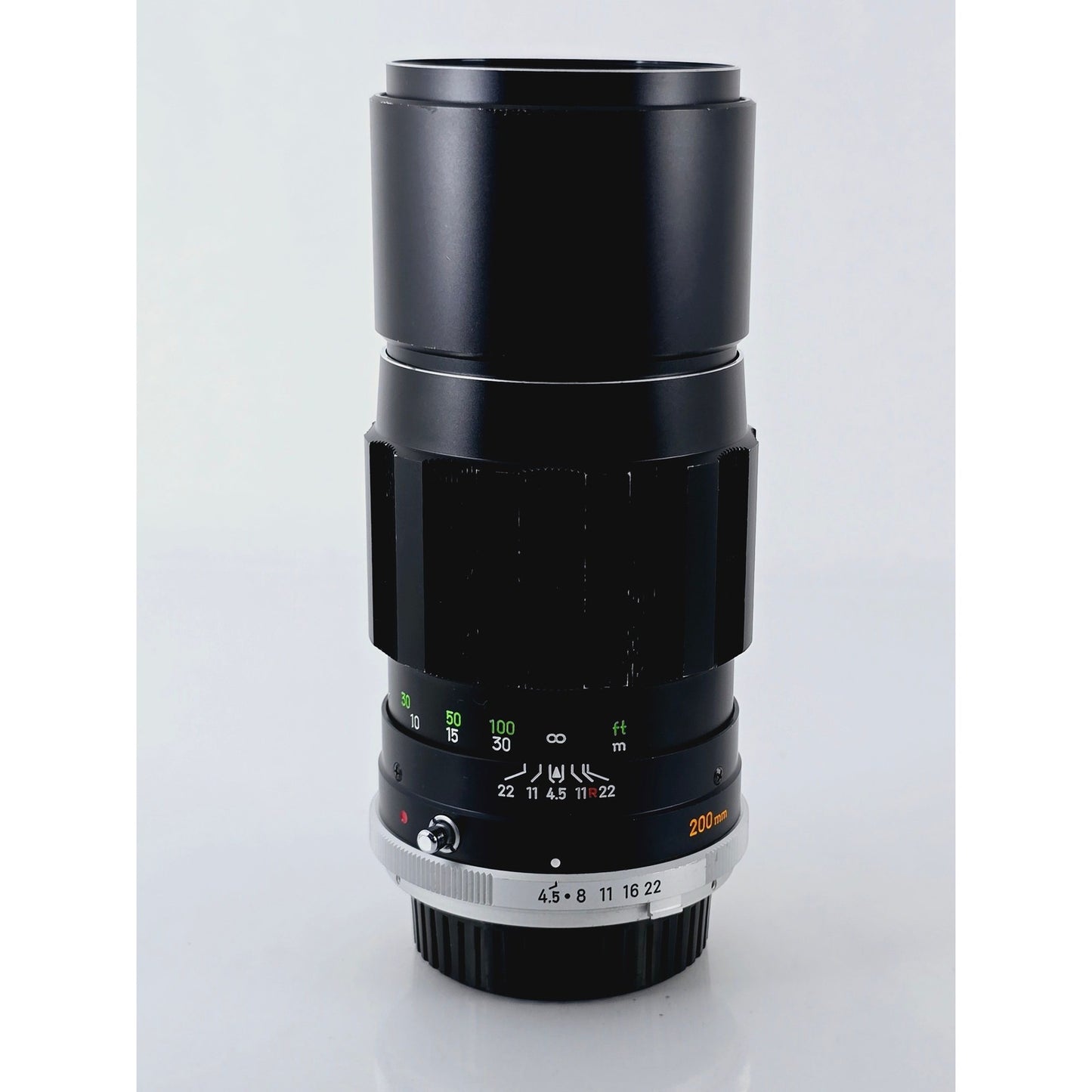 [Pre-owned] Minolta MC Tele Rokkor-PE 200mm F4.5 Telephoto MF Lens — Near MINT+++ — Japan #2598