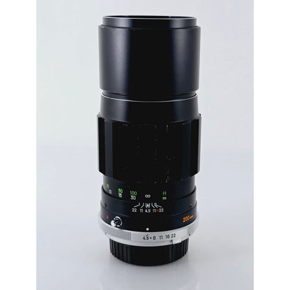 [Pre-owned] Minolta MC Tele Rokkor-PE 200mm F4.5 Telephoto MF Lens — Near MINT+++ — Japan #2598